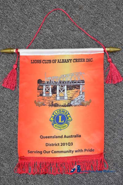 Bannerette Flags Lions Club