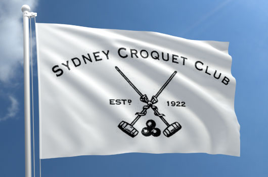 Printed Croquet Flags