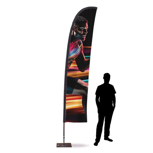 Athletics Feather Display Flags