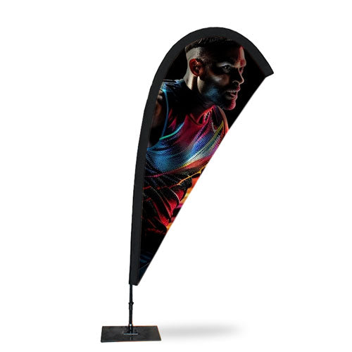 Teardrop Flag For Athletics Teams