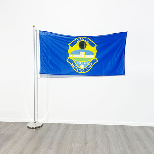 Custom Bowling Club Flags - Printed Club Flags - Australian Made
