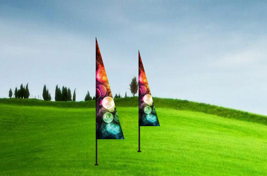 Triangle Banner Flags