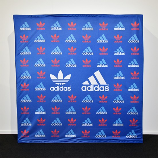 Fabric Popup Media Wall