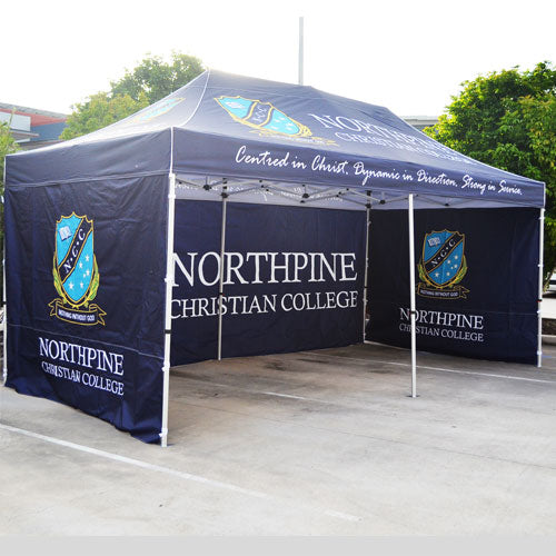 school marquee printed tent
